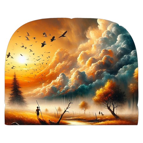 Nature Storm Painting Make Up Case (Small) from ArtsNow.com Front