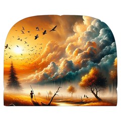 Nature Storm Painting Make Up Case (Large) from ArtsNow.com Back