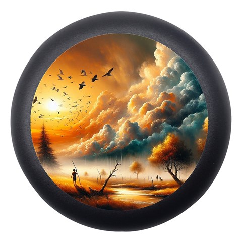 Nature Storm Painting Dento Box with Mirror from ArtsNow.com Front