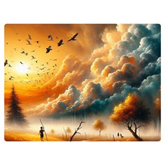 Nature Storm Painting 40  x 30  Two Sides Premium Plush Fleece Blanket (Baby Size) from ArtsNow.com 40 x30  Blanket Back