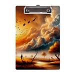 Nature Storm Painting A5 Acrylic Clipboard