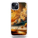 Nature Storm Painting iPhone 14 TPU UV Print Case