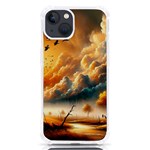 Nature Storm Painting iPhone 13 TPU UV Print Case