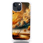 Nature Storm Painting iPhone 13 mini TPU UV Print Case