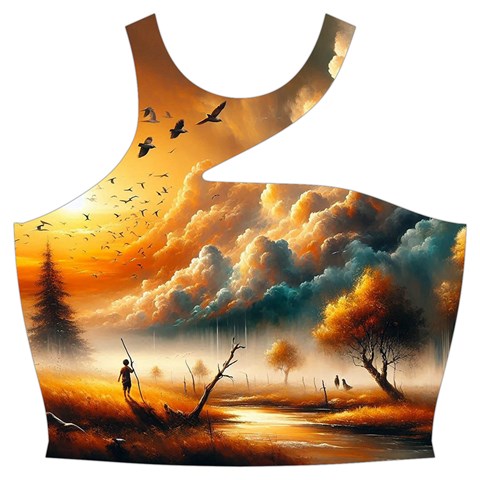 Nature Storm Painting Cut Out Top from ArtsNow.com Front
