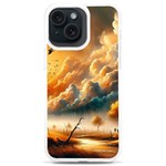 Nature Storm Painting iPhone 15 Plus TPU UV Print Case