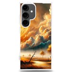 Nature Storm Painting Samsung Galaxy S24 Plus 6.7 Inch TPU UV Case