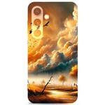Nature Storm Painting Samsung Galaxy S24 6.2 Inch Black TPU UV Case