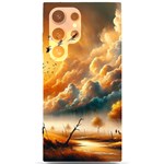 Nature Storm Painting Samsung Galaxy S24 Ultra 6.9 Inch Black TPU UV Case