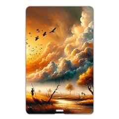 Nature Storm Painting Name Card Style USB Flash Drive from ArtsNow.com Back