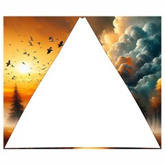 Nature Storm Painting Automatic Folding Umbrella with Case (Small) from ArtsNow.com 19.98 x16.78  Umbrella - 2