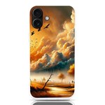 Nature Storm Painting iPhone 16 Plus TPU UV Print Case