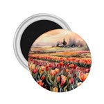 Tulips Field Tree 2.25  Magnets