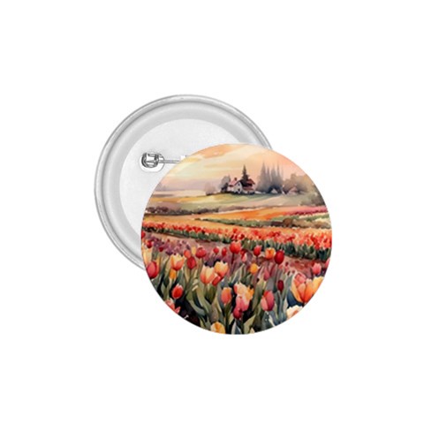 Tulips Field Tree 1.75  Buttons from ArtsNow.com Front