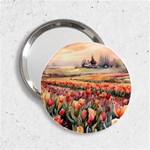 Tulips Field Tree 2.25  Handbag Mirrors