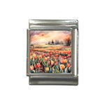 Tulips Field Tree Italian Charm (13mm)