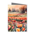 Tulips Field Tree Mini Greeting Cards (Pkg of 8)
