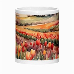 Tulips Field Tree Morph Mug from ArtsNow.com Center