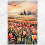 Tulips Field Tree Canvas 20  x 30 