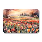 Tulips Field Tree Small Doormat