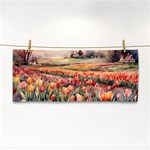 Tulips Field Tree Hand Towel