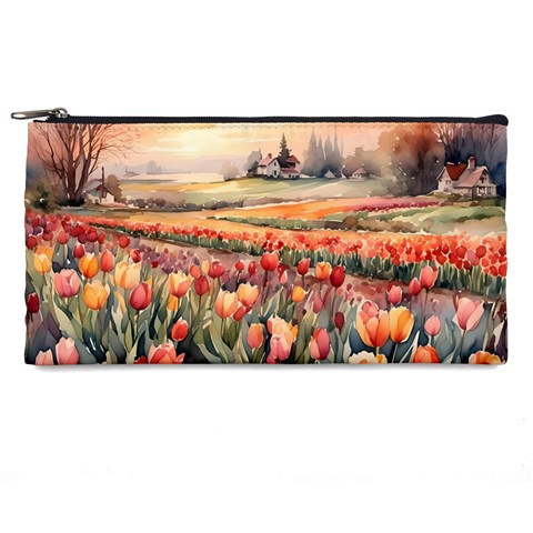 Tulips Field Tree Pencil Cases from ArtsNow.com Front