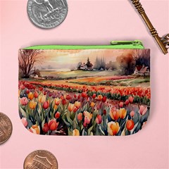 Tulips Field Tree Mini Coin Purse from ArtsNow.com Back