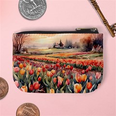 Tulips Field Tree Mini Coin Purse from ArtsNow.com Back