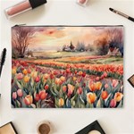 Tulips Field Tree Cosmetic Bag (XL)