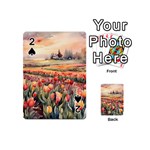 Tulips Field Tree Playing Cards 54 Designs (Mini)