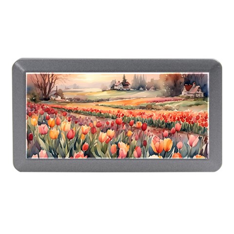 Tulips Field Tree Memory Card Reader (Mini) from ArtsNow.com Front