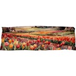 Tulips Field Tree 63 x21  Body Pillow Case Dakimakura (Two Sides)