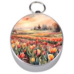 Tulips Field Tree Silver Compasses