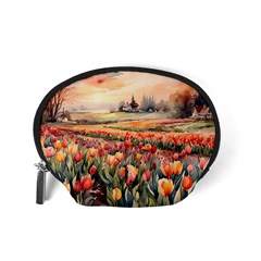 Tulips Field Tree Accessory Pouch (Small) from ArtsNow.com Back