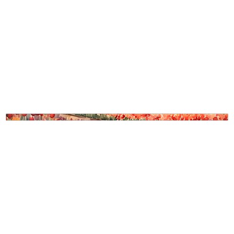 Tulips Field Tree Cotton Crop Top from ArtsNow.com Hem