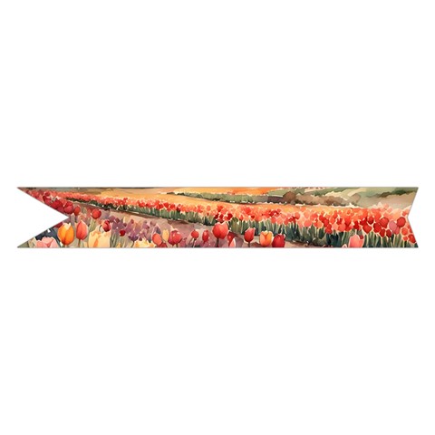 Tulips Field Tree Midi Wrap Pencil Skirt from ArtsNow.com Hem