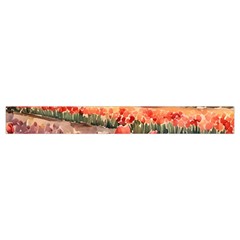 Tulips Field Tree Spaghetti Top Long Pants Satin Pajamas Set from ArtsNow.com Borrom Tape Left