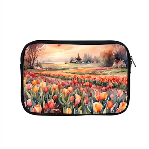 Tulips Field Tree Apple MacBook Pro 15  Zipper Case from ArtsNow.com Front