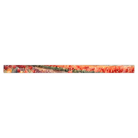 Tulips Field Tree Everyday Shoulder Bag with Pouch Bag from ArtsNow.com Back Hand Strap