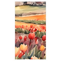Tulips Field Tree Everyday Shoulder Bag with Pouch Bag from ArtsNow.com Left