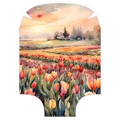 Tulips Field Tree Luggage Cover (Medium) from ArtsNow.com Front