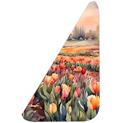 Tulips Field Tree Belt Pouch Bag (Small) from ArtsNow.com Front Left