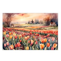 Tulips Field Tree Waist Pouch (Large) from ArtsNow.com Loop