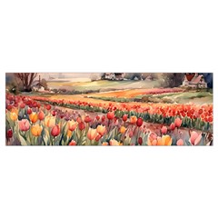 Tulips Field Tree Wristlet Pouch Bag (Small) from ArtsNow.com Bottom