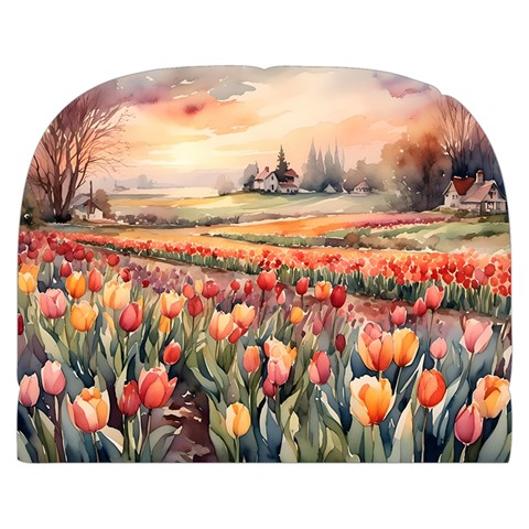 Tulips Field Tree Make Up Case (Small) from ArtsNow.com Back