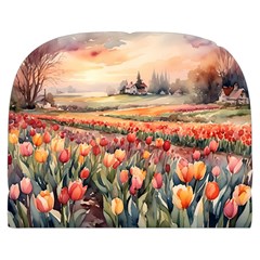 Tulips Field Tree Make Up Case (Large) from ArtsNow.com Back
