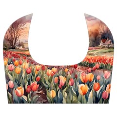 Tulips Field Tree Kids  Midi Sailor Dress from ArtsNow.com Collar