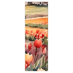 Tulips Field Tree Women s Crop Top Pleated Skater Rave Skirt from ArtsNow.com PLR