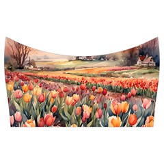 Tulips Field Tree Knee Back Top