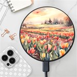 Tulips Field Tree Wireless Fast Charger(Black)